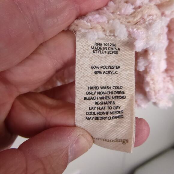 Soft Surroundings Sweater Womens SZ M Half Zip Pullover Textured Cottagecore - Picture 5 of 10